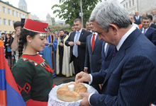 Working visit of President Serzh Sargsyan to NKR 